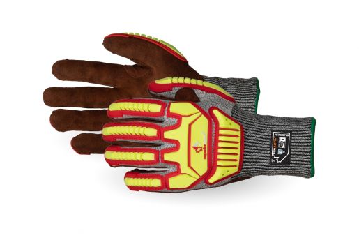 #STAGBLPVB Superior Glove® TenActiv™ Cut-Resistant High Grip Ergohyde Thermoformed Riggers Gloves